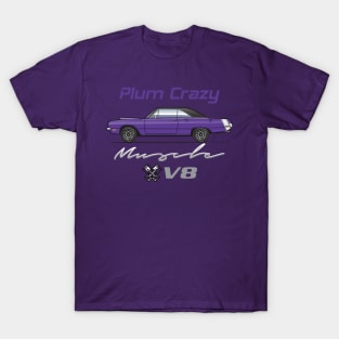 Plum Crazy Muscle T-Shirt